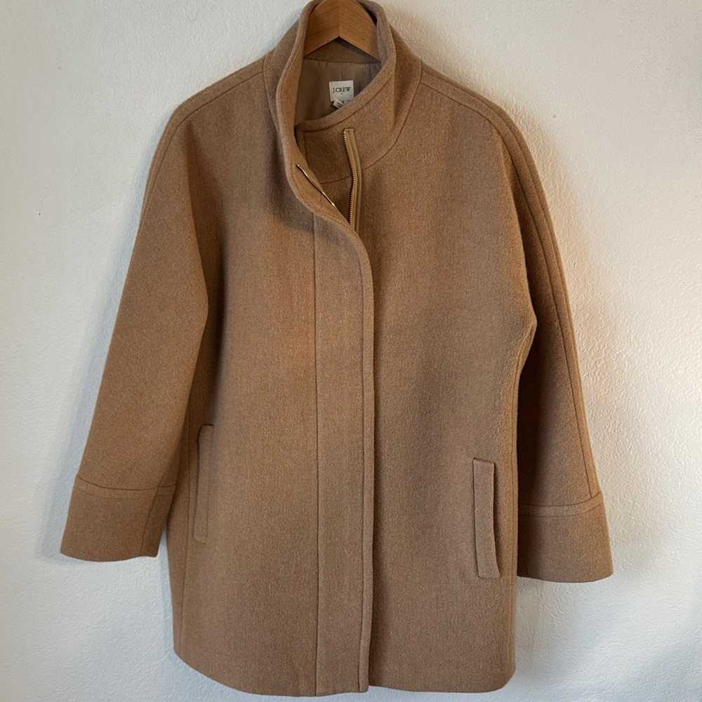 J. Crew City Wool Blend Coat - Picture 1 of 6